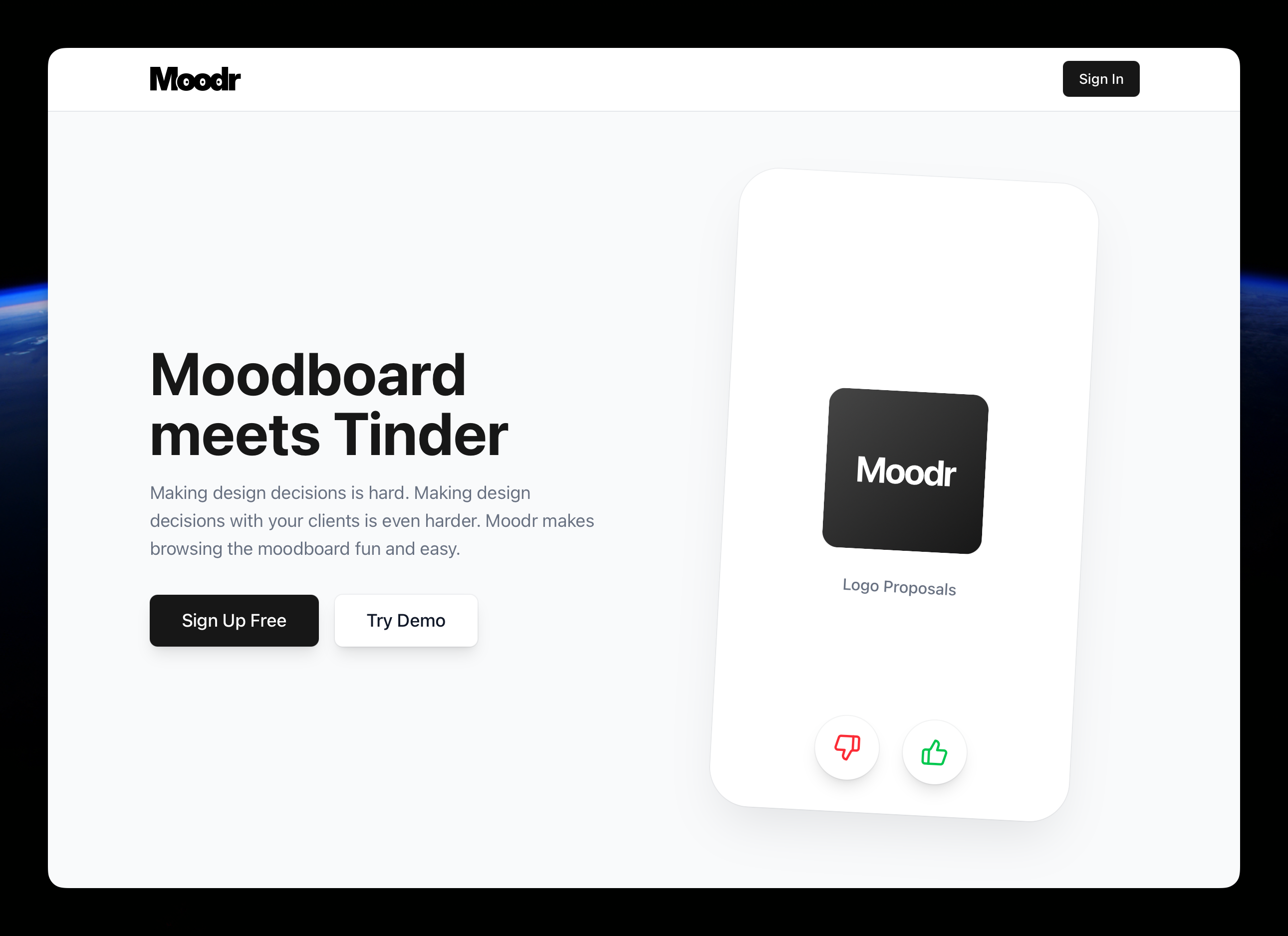 Introducing Moodr